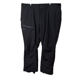 L.L. Bean Women's Wildcat Waterproof Insulated Snow Pants Black 2X Plus